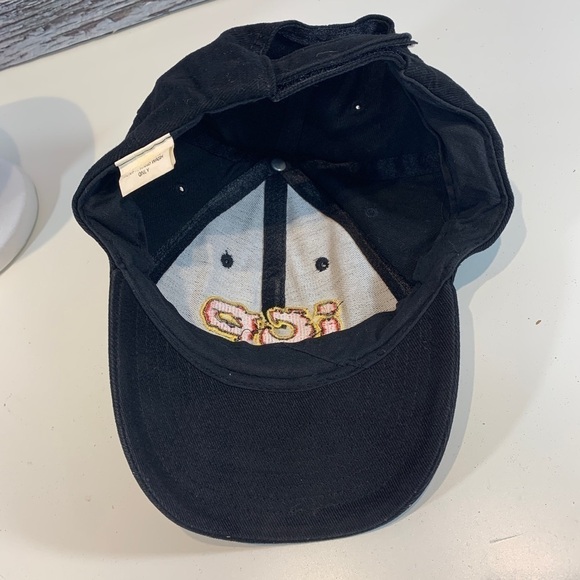 INSANE Clown Posse ICP Adjustable StrapBack Hat Black w/ Red Yellow Logo Vintage - Picture 5 of 5